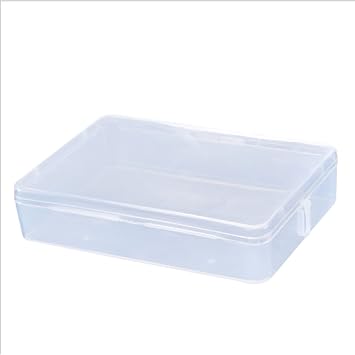 Mask Storage Case, Portable Plastic Storage Boxes, Reusable Keeper Folder Face Cover Storage Box Clip with Lids for Pollution Prevention Dustproof Storage Boxes 1192.8cm