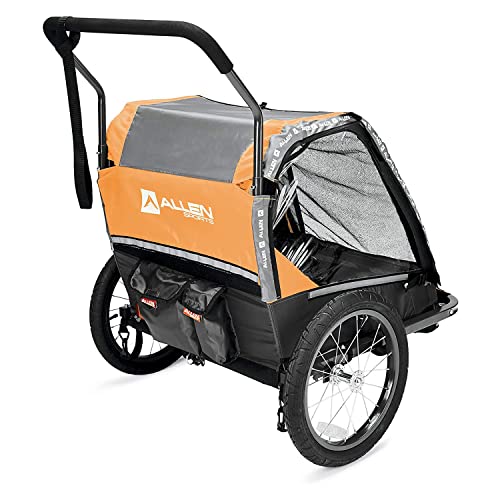 Allen AS2-O Sports Deluxe Steel 2-Child Bicycle Trailer And Stroller thumb #4