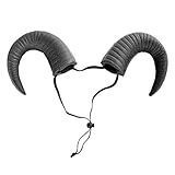 Amosfun hörner Kopfschmuck Cosplay einstellbare haarnadel Dress up zubehör Kopfbedeckung Stirnband für Halloween Karneval Maskerade Party