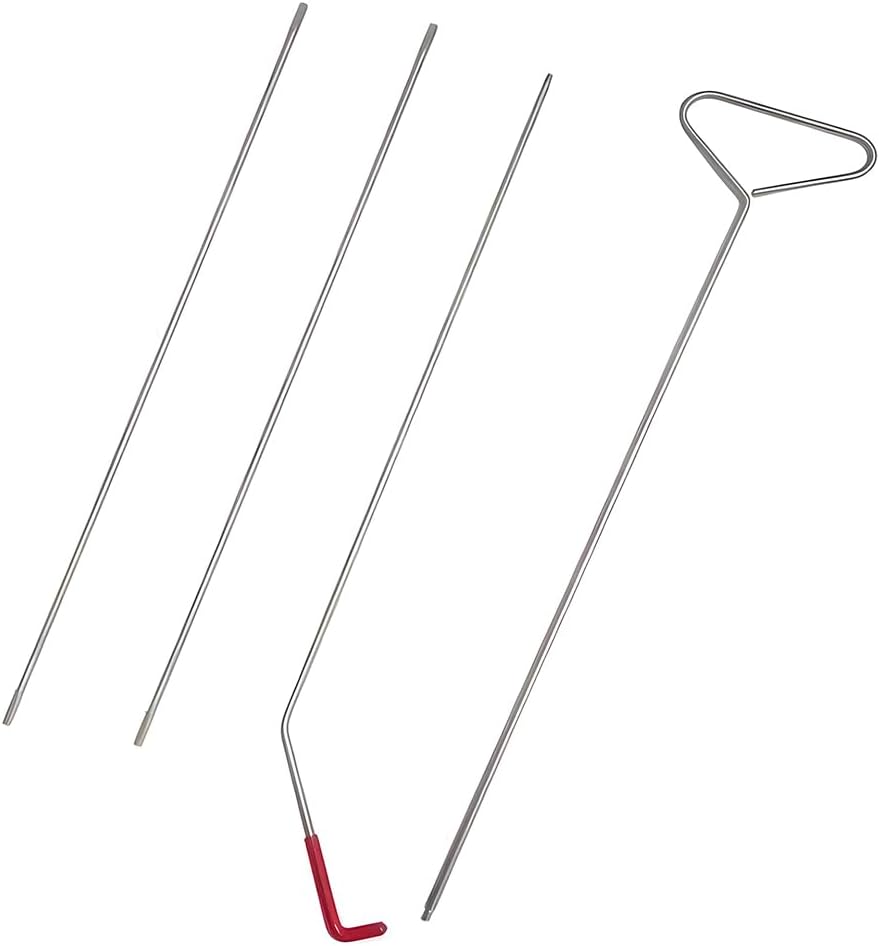 4 Pack 63 Inch Adjustable Emergency Car Long Reach Tool Kit