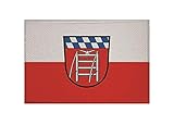  U24 Aufnäher Geiselhöring Fahne Flagge Aufbügler Patch 9 x 6 cm