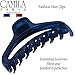 Camila Paris CP3223 French Hair Clip for Women, Small Narrow, Open, Girls Hair Claw Clips Jaw Fashion Durable and Styling Hair Accessories for Women, Strong Hold No Slip Grip, Made in France