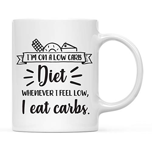 Andaz Press 11oz. Funny Coffee Mug Gift, I'm On a