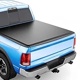 TOMOKA Soft Roll Up Truck Bed Tonneau Cover Compatible with 2022-2023 Ford Maverick 4.6 FT (54.4') Bed