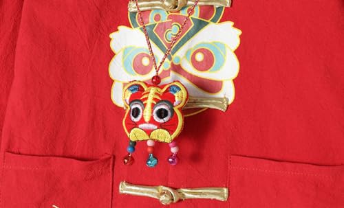 Image of LittleSpring Kids Chinese New Year Clothing Tang Suit 2-8 Years