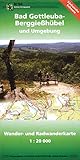  Bad Gottleuba-Berggießhübel und Umgebung: Wander- und Radwanderkarte 1:20 000