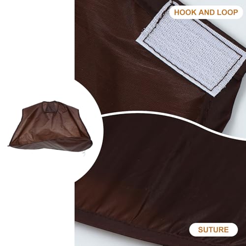 Capa impermeable para corte de cabello Zerodeko talla única adulto miniatura 7