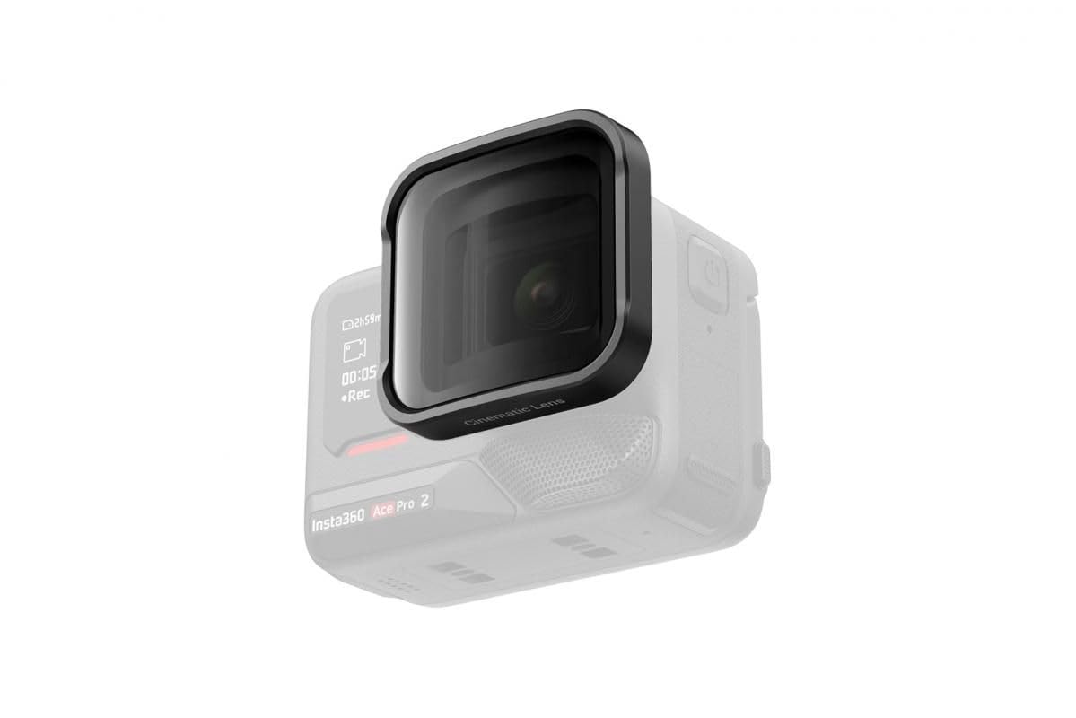 Insta360 Lente cinematográfica Ace Pro 2 con relación de Aspecto 2.35:1