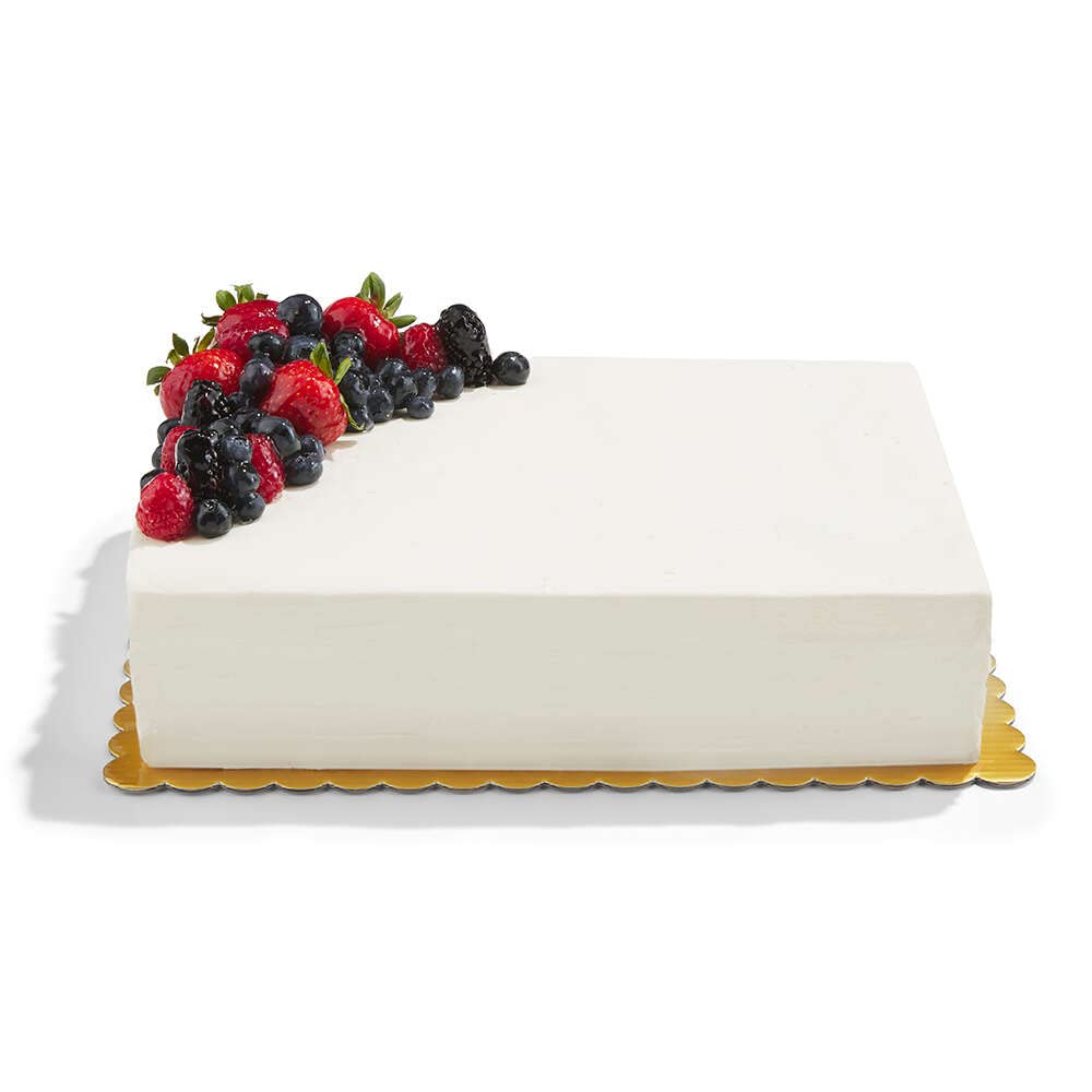 Berry Chantilly Cake: Quarter Sheet - Serves 20
