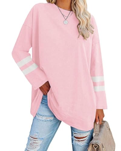 T-shirt rose Fisoew femme chic pour vos journées ensoleillées et terrasses