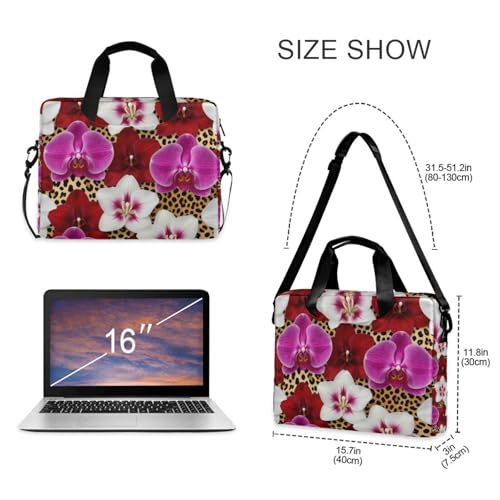 Funda portátil para laptop 15.6 pulgadas con asa y correa miniatura 5