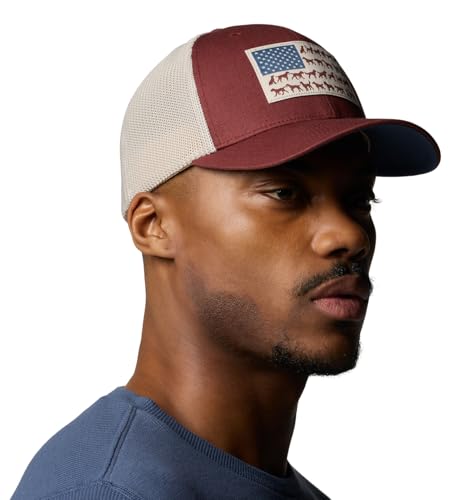 Image of Columbia Unisex PHG Game Flag Mesh Ball Cap