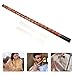 TIDTALEO Traditional Flute Beginners, Long Chinese Dizi Flute and String Binding, Folk Music Instrument with Free Membrane for Student Use
