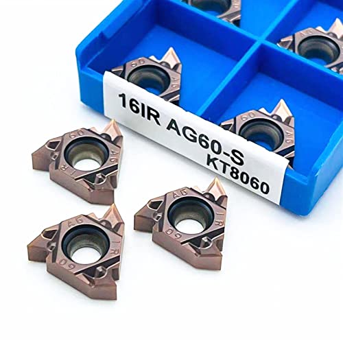 Inserto de carburo cementado para torneado de roscas MMT 16IR AG60-S miniatura 5