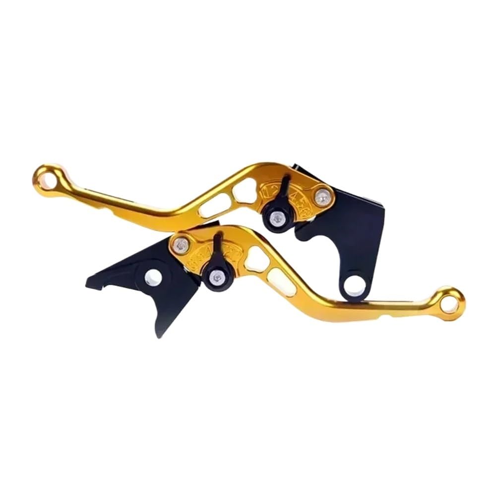 NHGFdfs Motorcycle Clutch Brake Lever Short Motorcycle 7/8" 22mm Adjustable Brake Clutch Levers for Ya&maha YZF R1/R1M/R1S YZFR6