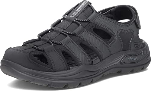 Skechers Men's, Arch Fit Motley SD - Verlander Sandal Black 12 M