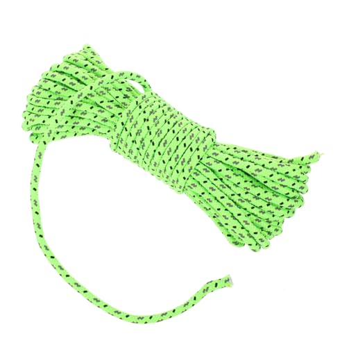 iplusmile Cuerda para Acampar al Aire Libre Cuerda Reflectante Cuerda para Colgar Ropa Cuerda de Tienda de campaña mosquetón Gancho Clip de Resorte Lona Cuerdas de Dosel a Prueba de Viento