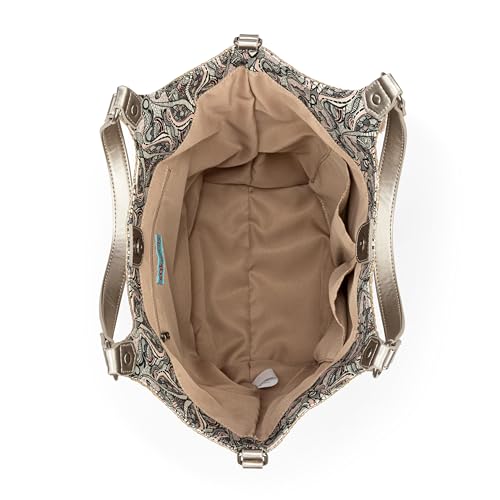 Image of Sakroots The Sak Roma Shopper Shoulder Bag Large Purse & Tote Bag with Double Straps & Zipper Pockets for Everyday & Travel