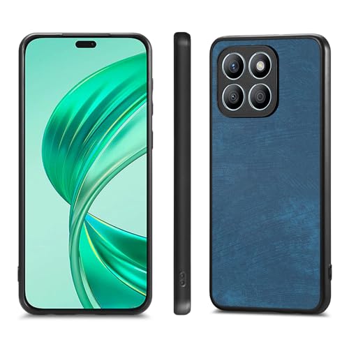 Rfvzubemok Compatible with Vivo X90 Pro 5G Case,Compatible with Vivo X90 Pro 5G (PU+TPU) Lens Protection Phone Cover Blue