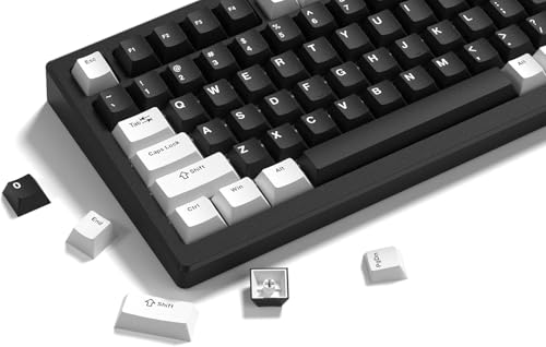 PBT キーキャップセット, チェリープロファイル, 128キー, メカニカルキーボード用, 60/65/75/100%対応