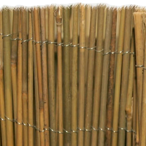 Canne di bamboo 200x300cm Arella Arelle Slim in canne di Bamboo, recinzione giardino, canniccio frangisole 200x300cm