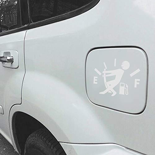 Autocollant Voiture Humour Autocollants de Consommation éLevéE de Carburant Autocollants de Jauge de Carburant Vide pour Voiture, Camion, Moto, SUV,...