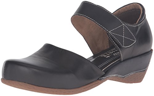 L’artiste By Spring Step Women's Gloss Mary Jane Flat, Black, 39 Eu/8.5 M Us #TOP16