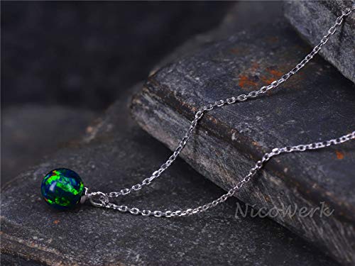 NicoWerk SKE476 - Collana da donna in argento