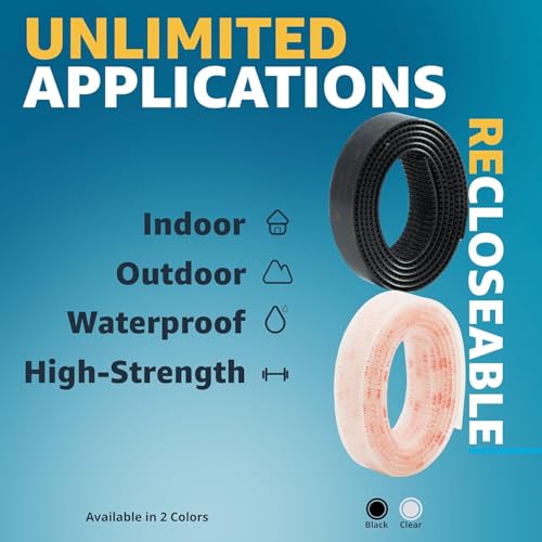 image for REBUILD SKILLS Industrial Strength - 10FT Clear Indoor/Outdoor Adhesiv