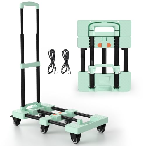 Voipvvii 6-Wheel Heavy Duty Folding Cart