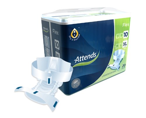 AttendsFlex 10XL - Extra Large - Pack of 20