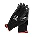 Global PUG Work Glove PUG17S Polyurethane/Nylon Glove, Work, Black (24 Pair) (Small)