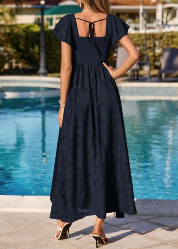 Image of KIRUNDO Bridesmaid Wedding Guest Formal Dresses for Women