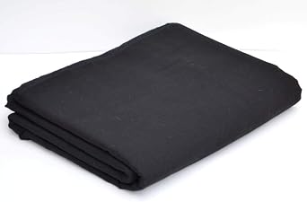 Sikh Cotton Turban for Men | Black Color | 5 Meter Unstitched Punjabi Pagri