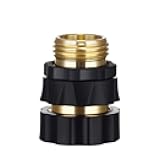 Hose Fittings Garden Water Connector Garden Water Hose Faucet Connector Quick Connector Male - Female Set Adapter 3/4 Inch For Sprayer, Nozzle (Color : A)