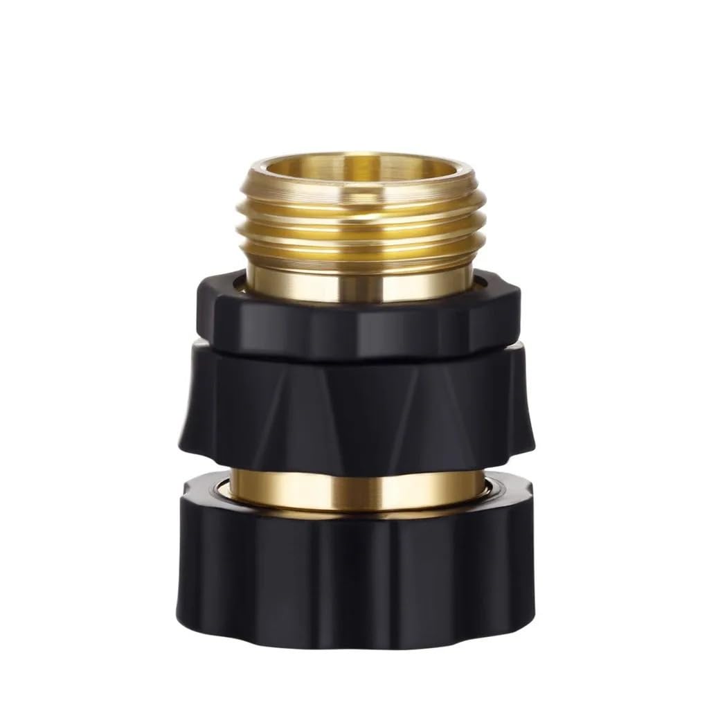 Schlaucharmaturen 4 Sätze Gartenschlauch Armaturen Gartenschlauch Wasserhahn Armaturen Schnellanschluss Männliche Weibliche Set Adapter 3/4 Zoll 20JUN4