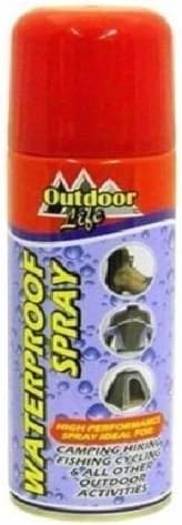OUTDDOR LIFE Waterproof Spray Fishing Camping Hiking Fabric Leather Cloth Shoe Boot 200ml