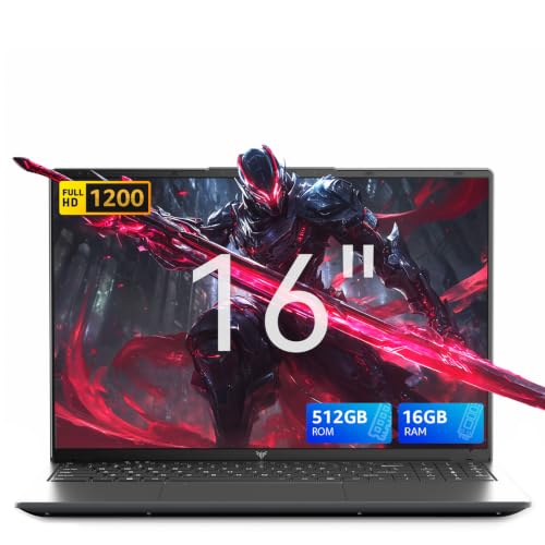 Image of KAIGERR Light Gaming Laptop, AMD Ryzen R2544, 16inch