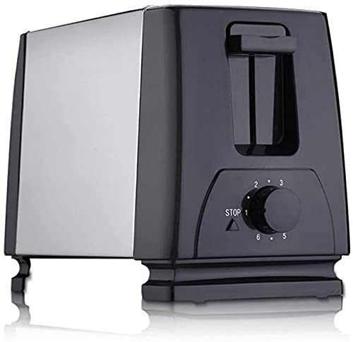 ZHBH Toaster Toaster Home 2 Tabletten Frühstückstoaster Edelstahl Wasserkocher Toaster Brotbackautomat Toaster 25 * 16,6… – Bild 3