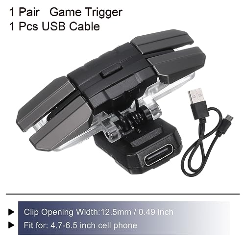 Controlador de juego móvil tipo C MECCANIXITY de 6 dedos para celular de 4.7 a 6.5" 3