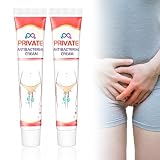 TECJIL 2 Pezzi Pomata Speciale Per Le Parti Intime Delle Donne, Gel Idratante Per Secchezza Vaginale, Prurito E Disagio,Supporta La Flora Vaginale,Per Uso Esterno