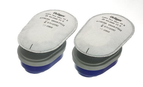 Dräger X-plore Pure P2 R - Filtro de partículas (5 pares)