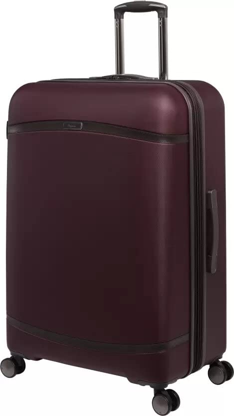 Quaint Advent Dark Wine with Black Trimmings Large-28 inches Expandable Hardsided Suitcase Travel Bag with Wet Pouch,TSA Lock and Shoe Pouch 8 Wheel Luggage Trolley-80 cm-image-13