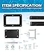 010-12832-60 Quick Release Bracket Plate Mount System Replacement for Garmin Force Kraken Trolling Motor, 010-12832-60 Marine-Grade Aluminum Bracket - Black
