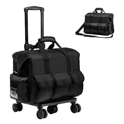 Nurse Rolling Medical Duffle Bag