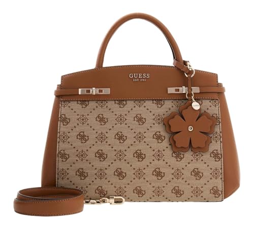 Sac à épaule Guess Melinda idéal pour le bureau et vos sorties shopping chic en latte brun