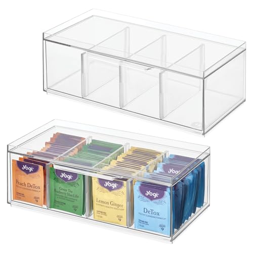 iDesign Stackable Tea Storage Drawers