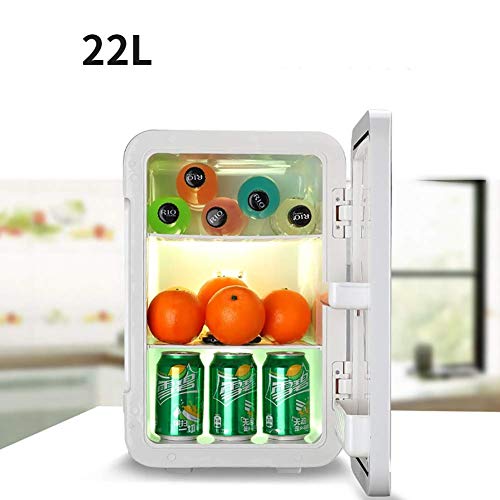 Raxinbang Mini fridges 22L Compact Cooler and Warmer Mini Fridge with Digital Thermostat + Dual
