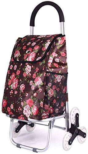 Multifunktions-Einkaufstrolley aus Aluminiumlegierung, faltbar, wasserdicht, verschleißfest, dicker Schaumstoffgriff…