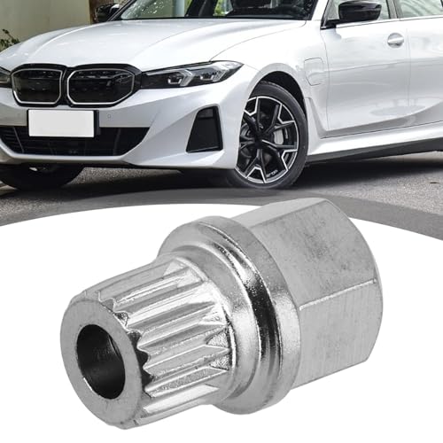 Gettimore 3519PT - Chiave antifurto per la rimozione dei dadi delle ruote, colore argento